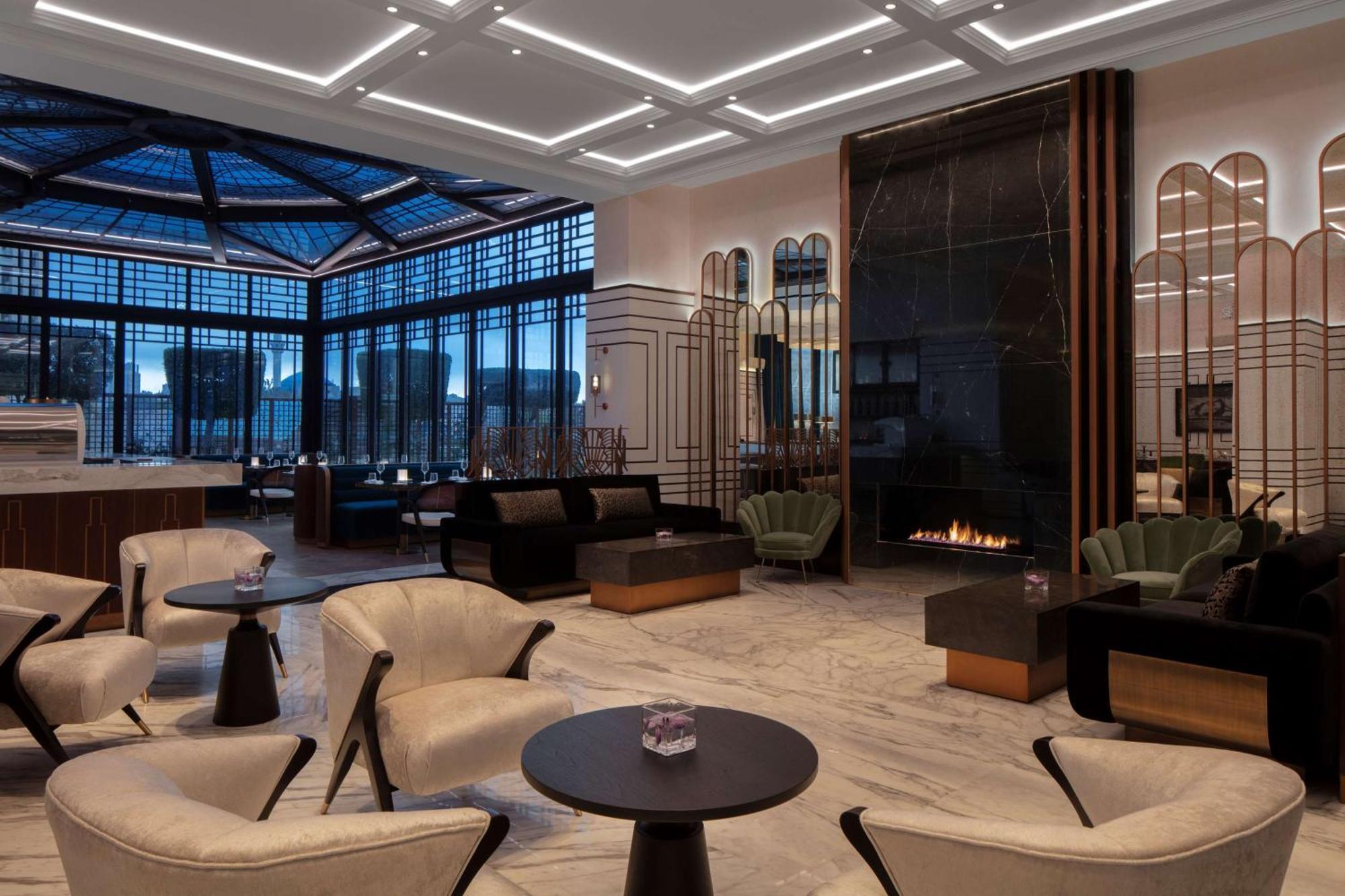 Grand Hyatt Amman Hotel Eksteriør billede The lobby of the hotel
